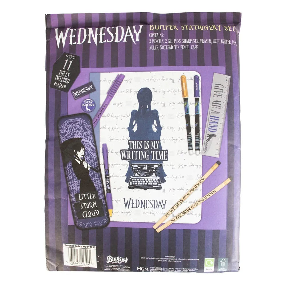 Wednesday Schreibset Bumper - Smalltinytoystore
