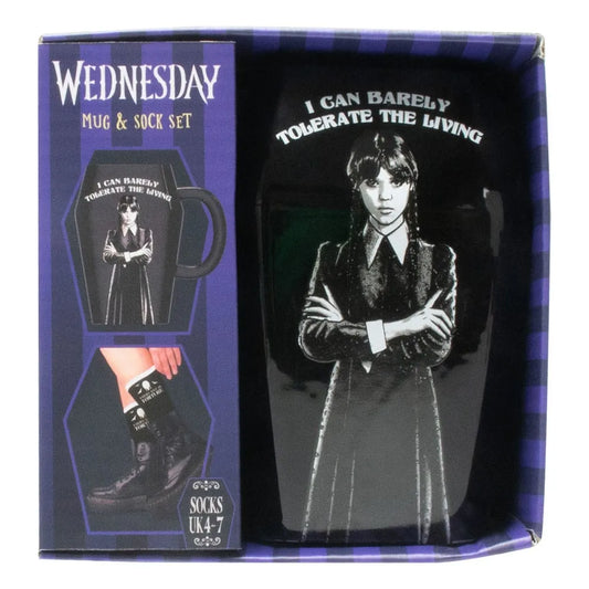 Wednesday Set Tasse und Socken - Smalltinytoystore