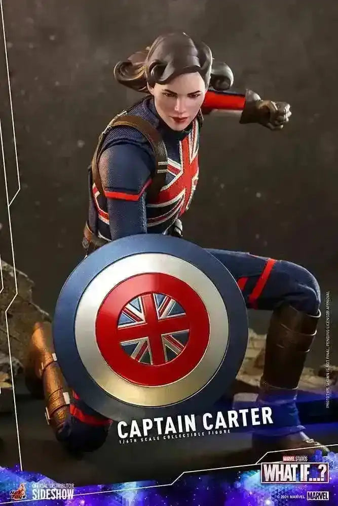 What If...? 1/6 Captain Carter 29 cm HOT TOYS - Smalltinytoystore