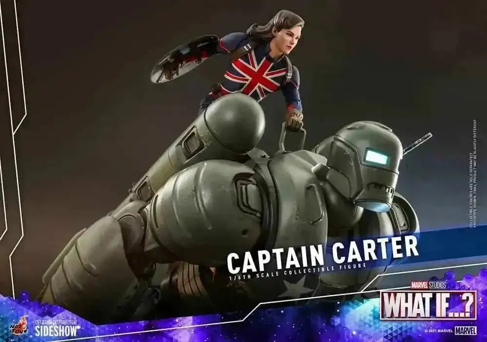 What If...? 1/6 Captain Carter 29 cm HOT TOYS - Smalltinytoystore