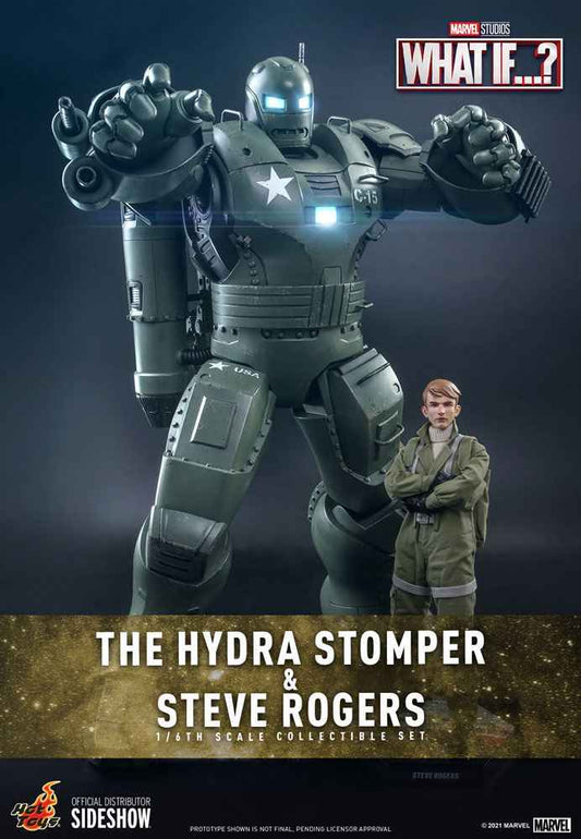 What If...? 1/6 Steve Rogers & The Hydra Stomper 28 - 56 cm - Smalltinytoystore