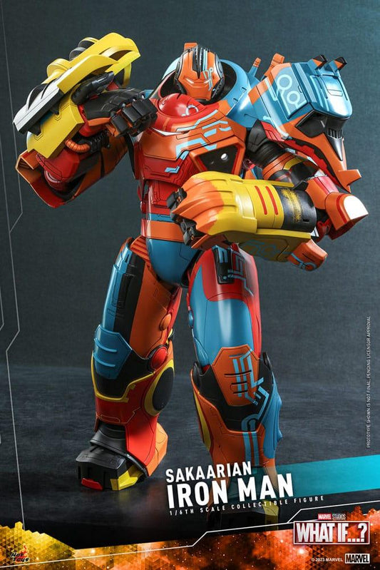 What If...? Actionfigur 1/6 Sakaarian Iron Man 35 cm - Smalltinytoystore