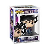 What If...? POP! Animation Vinyl Figur Infinity Captain Carter 9 cm - Smalltinytoystore
