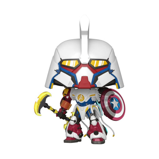 What If...? Super Sized POP! Marvel Vinyl Figur Super Mech 15 cm - Smalltinytoystore