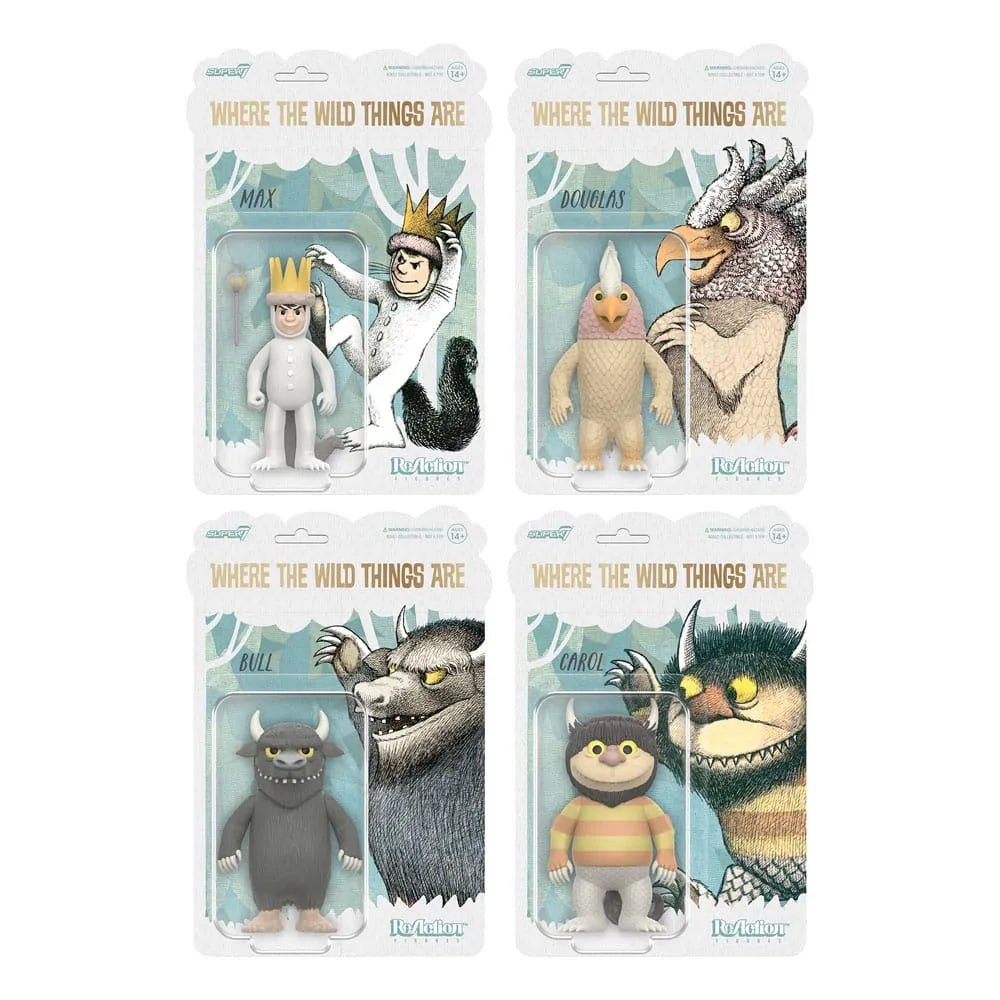 Where The Wild Things Are ReAction Actionfigur Wave 01 Carol (Monster) 10 cm - Smalltinytoystore