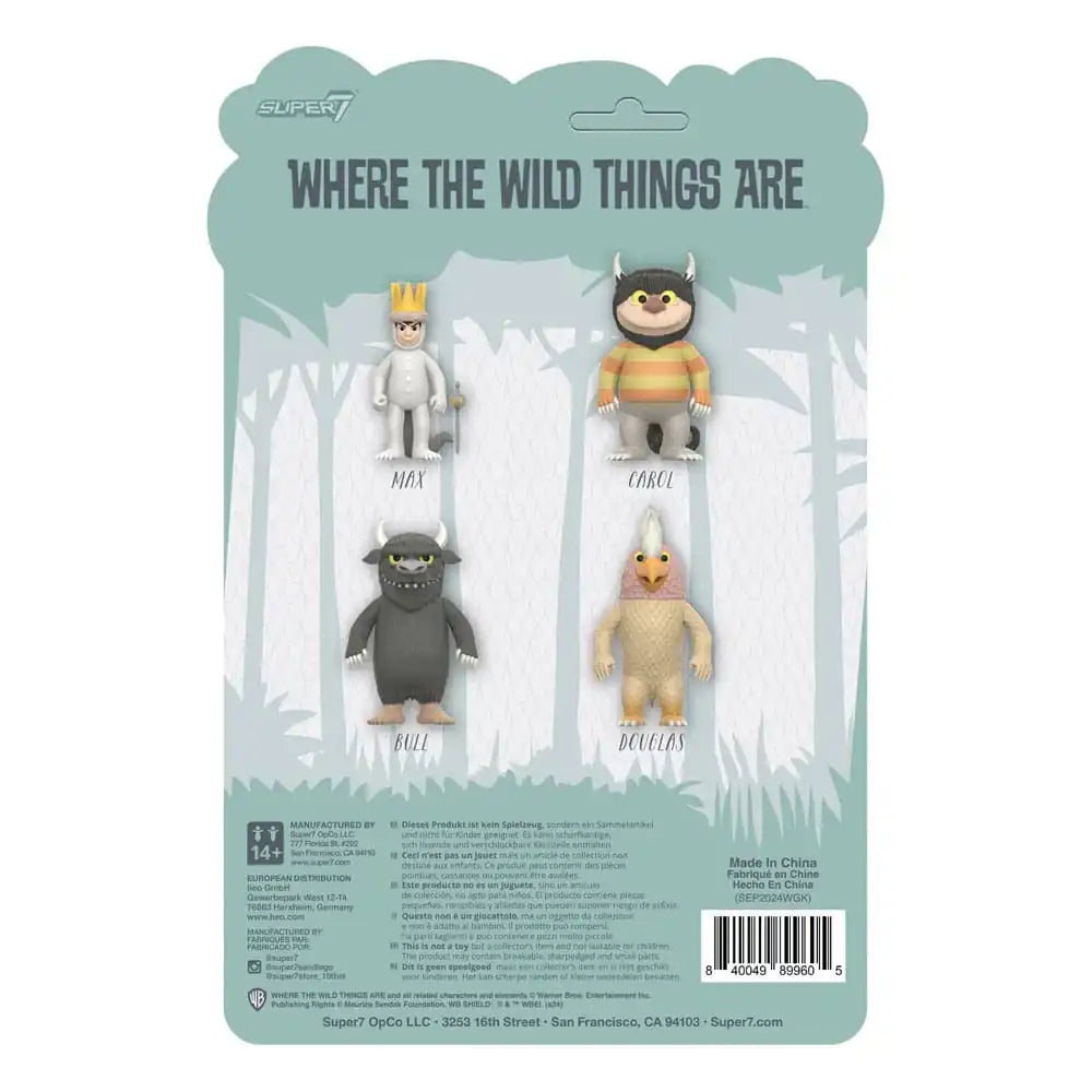 Where The Wild Things Are ReAction Actionfigur Wave 01 Carol (Monster) 10 cm - Smalltinytoystore