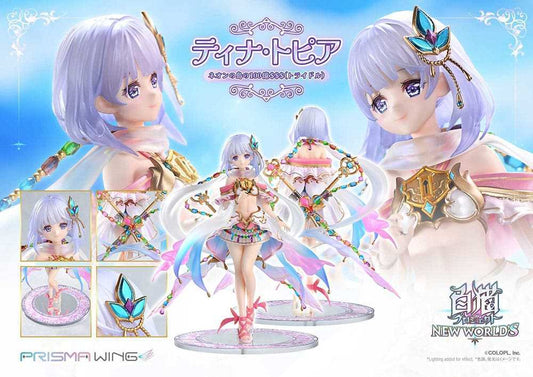 White Cat Project Prisma Wing PVC Statue 1/7 Tina Topia (The 10 Billion Tridollars of Neon Island) 22 cm - Smalltinytoystore