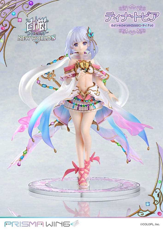 White Cat Project Prisma Wing PVC Statue 1/7 Tina Topia (The 10 Billion Tridollars of Neon Island) 22 cm - Smalltinytoystore