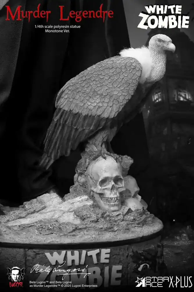 White Zombie Statue 1/4 Murder Legendre Monotone Ver. 52 cm - Smalltinytoystore