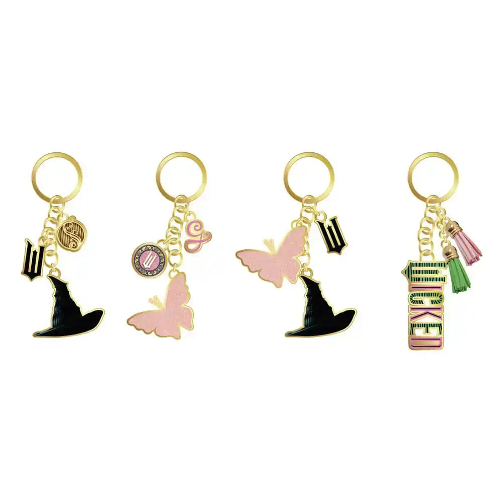 Wicked Metall Schlüsselanhänger 5 cm Sortiment (12) - Smalltinytoystore