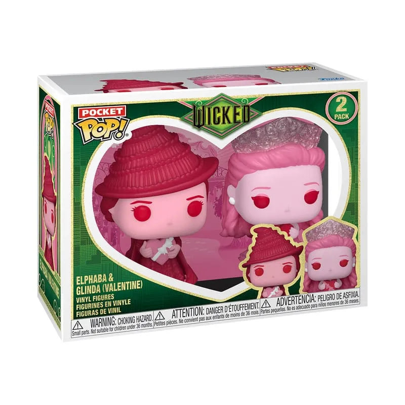 Wicked Pocket POP! Vinyl Figuren 2er-Pack Valentines 4 cm - Smalltinytoystore