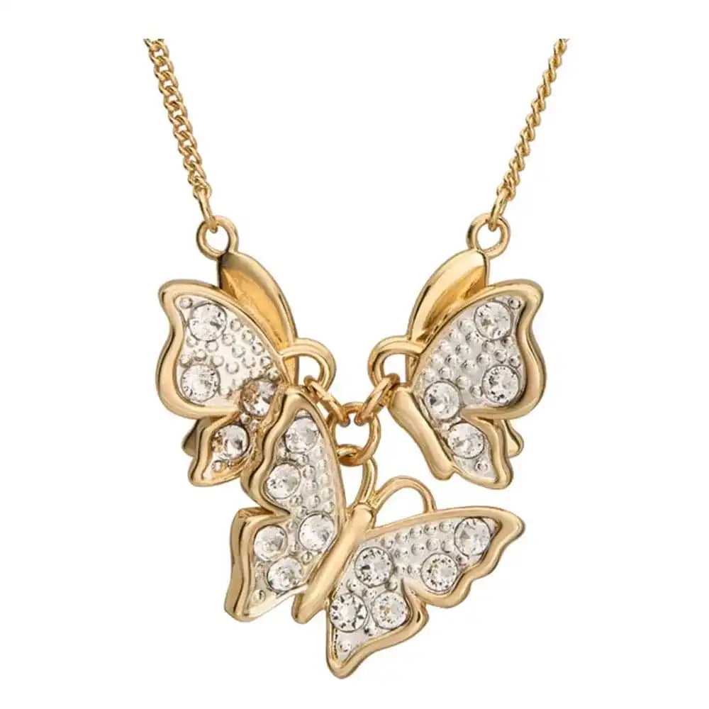 Wicked Replik 1/1 Halskette Glinda's Butterfly (vergoldet) - Smalltinytoystore