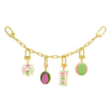 Wicked: Teil 2 Unlimited Charms Trunk Bettelarmband Pink Goes with Green