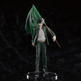 Wind Breaker Statue PVC Sakura Haruka Limited Edition with Bowfurylin School Flag 18 cm - Smalltinytoystore