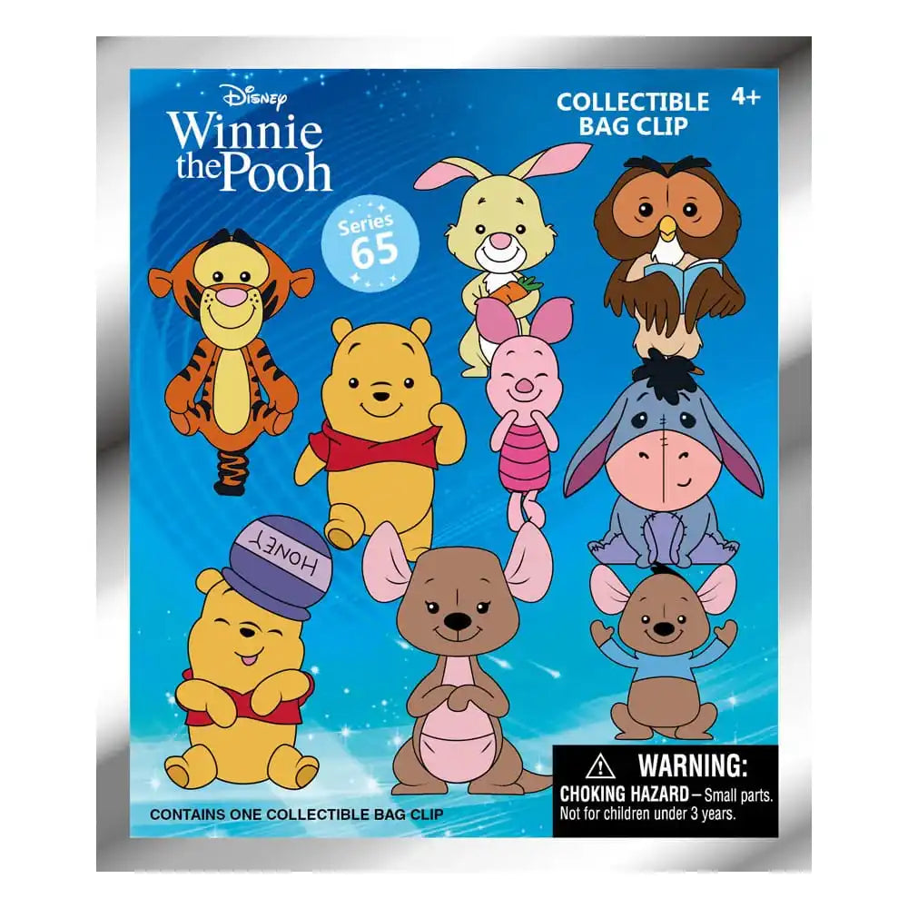 Winnie Puuh 3D PVC-Taschenanhänger Series 2 Display (24) - Smalltinytoystore