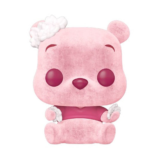 Winnie Puuh POP! Disney Vinyl Figur Cherry Blsm Pooh (Flocked) Special Edition 9 cm - Smalltinytoystore