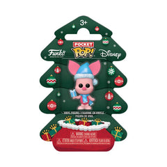 Winnie the Pooh Holiday 2025 Pocket POP! Vinyl Schlüsselanhänger Piglet Tree Holiday Box 4 cm - Smalltinytoystore