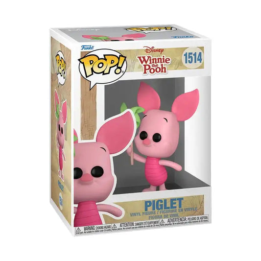 Winnie the Pooh POP! Disney Vinyl Figur Piglet 9 cm - Smalltinytoystore