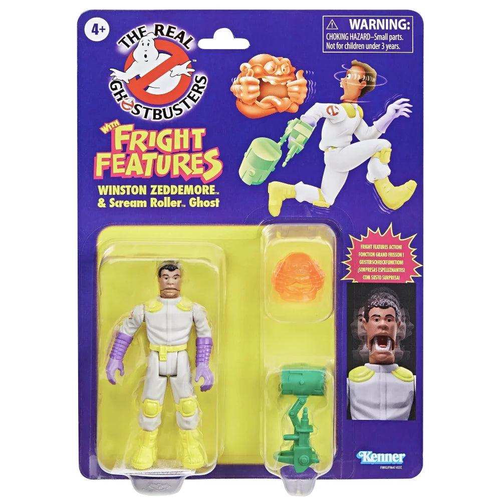 The Real Ghostbusters Kenner Classics Winston Zeddemore & Scream Roller Ghost - Smalltinytoystore