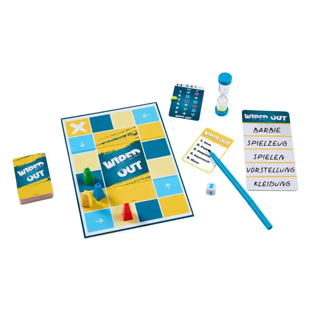 Wiped Out Partyspiel *Deutsche Version* - Smalltinytoystore
