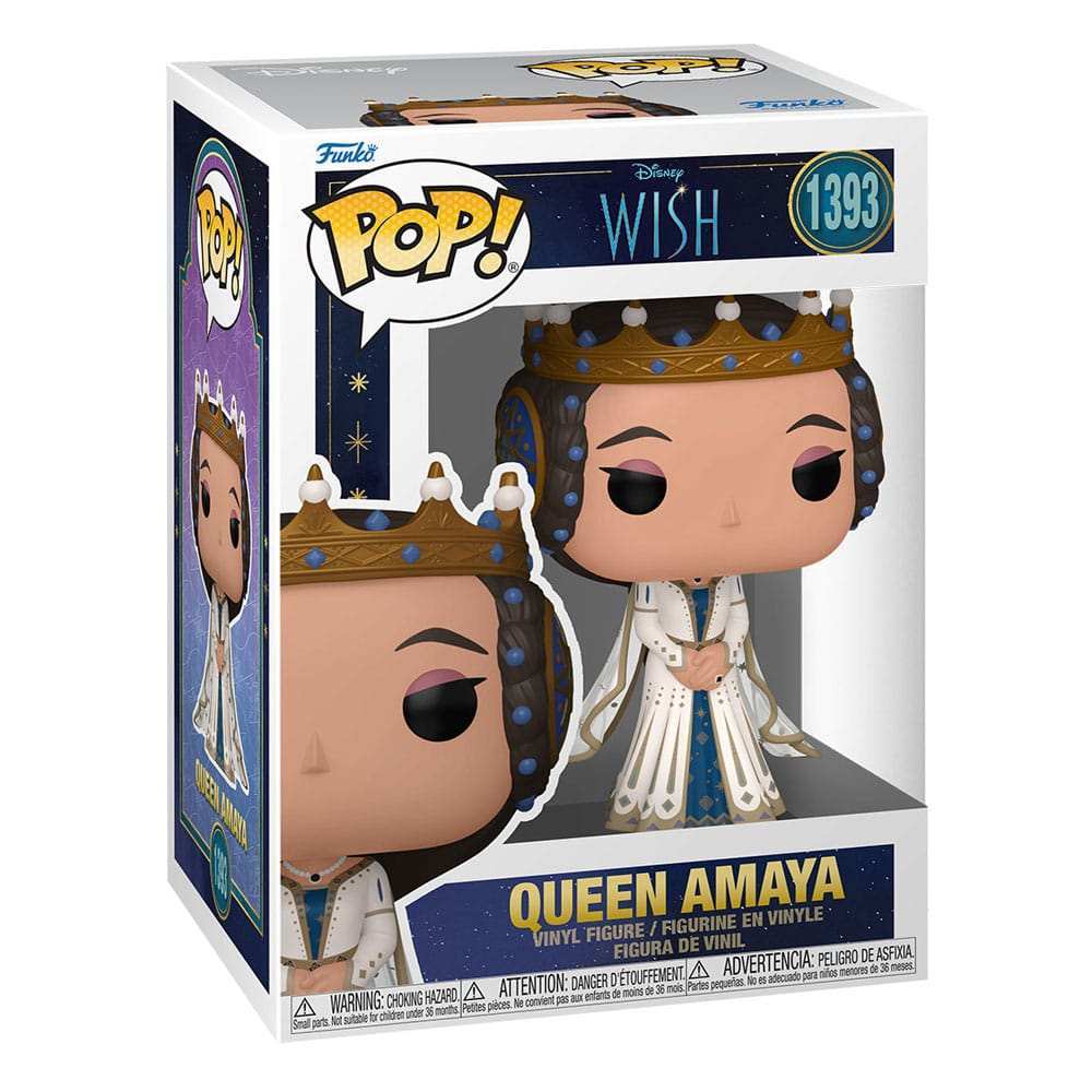 Wish POP! Disney Vinyl Figur Queen Amaya 9 cm - Smalltinytoystore