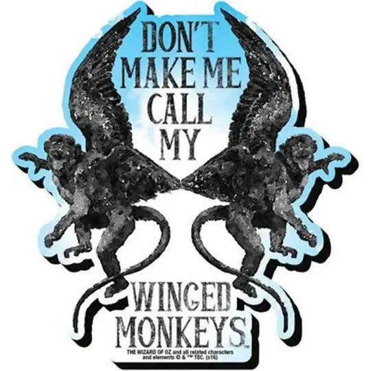 Wizard of Oz: Monkeys Funky Chunky Magnet - Smalltinytoystore