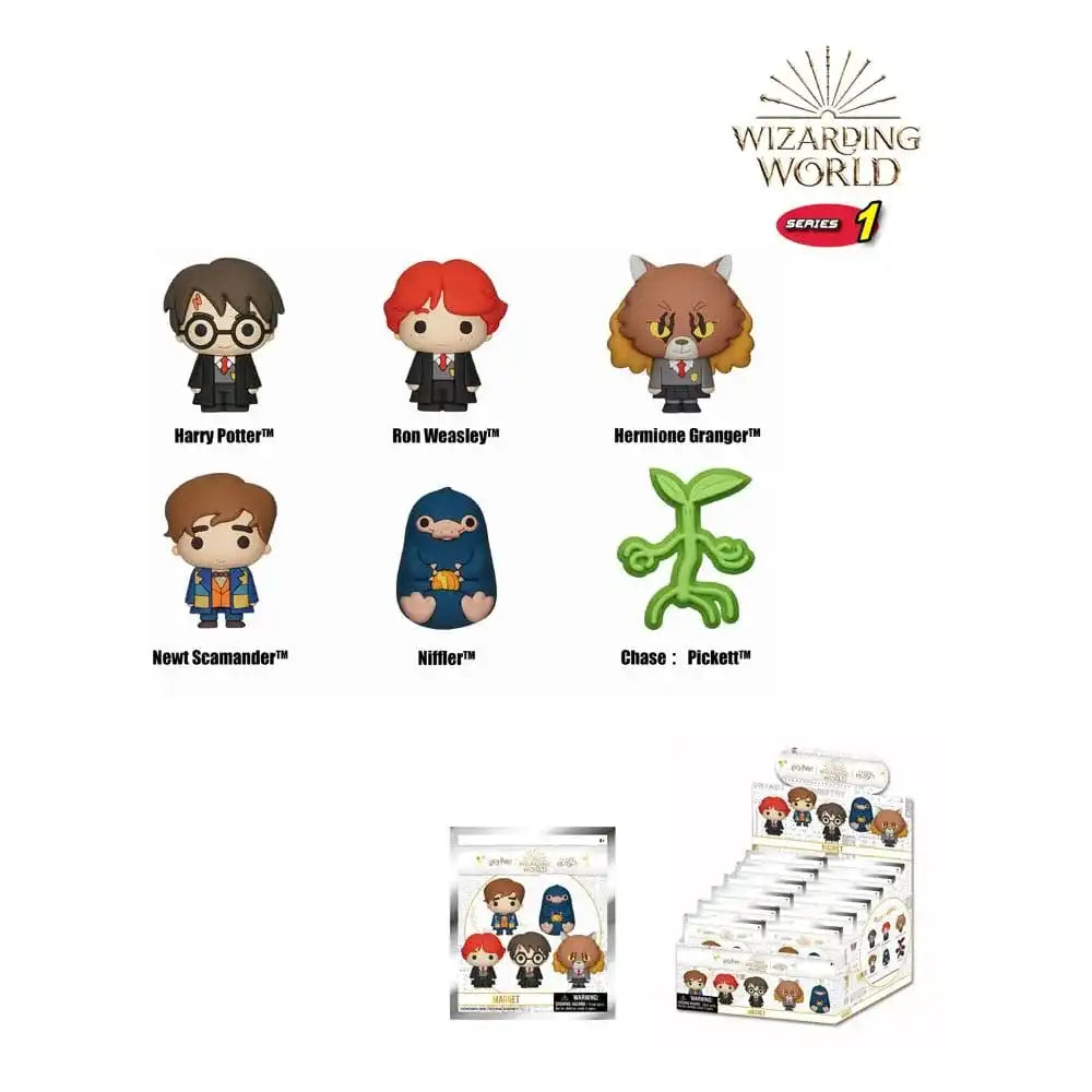 Wizarding World 3D 3D Magnete Series 1 Display (12) - Smalltinytoystore