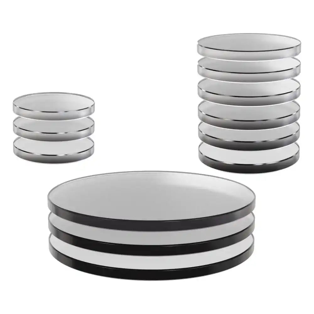 WizKids Deep Cuts Bases für Miniaturen 12er-Pack durchsichtig - Smalltinytoystore
