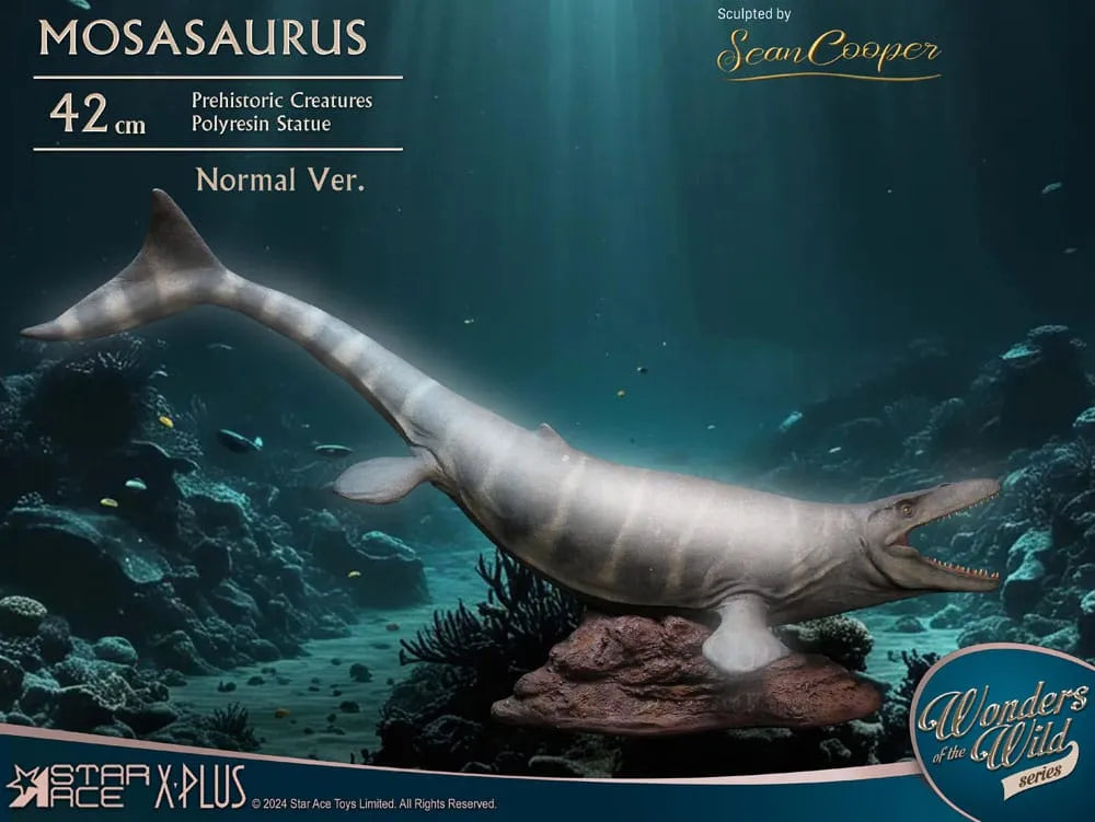 Wonders of the Wild Statue Mosasaurus (NX) 42 cm - Smalltinytoystore