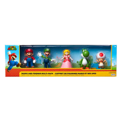 World of Nintendo Super Mario & Friends Figuren 5er-Boxset Exclusive - Smalltinytoystore