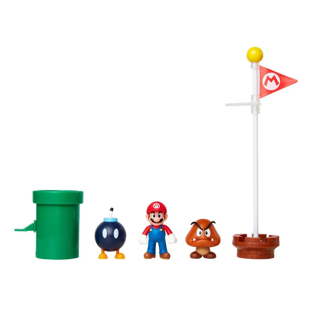 World of Nintendo Super Mario Diorama Set Eichenhain - Smalltinytoystore