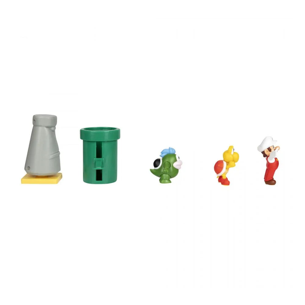 World of Nintendo Super Mario Diorama Set Sortiment (6) - Smalltinytoystore