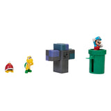 World of Nintendo Super Mario Diorama Set Underground - Smalltinytoystore