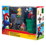 World of Nintendo Super Mario Diorama Set Underground - Smalltinytoystore