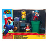 World of Nintendo Super Mario Diorama Set Underground - Smalltinytoystore
