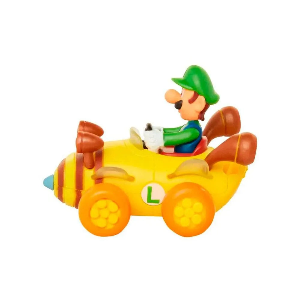 World of Nintendo Super Mario Kart Rückzug-Fahrzeuge mit Figuren Wave 1 Sortiment (12) - Smalltinytoystore