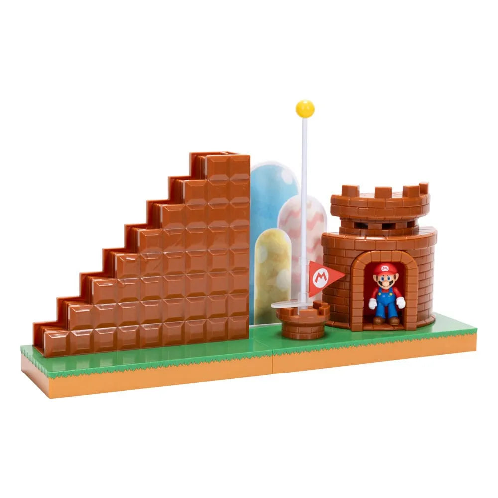 World of Nintendo Super Mario Minifiguren Spielset End Level - Smalltinytoystore