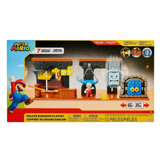 World of Nintendo Super Mario Spielset Dungeon Deluxe - Smalltinytoystore
