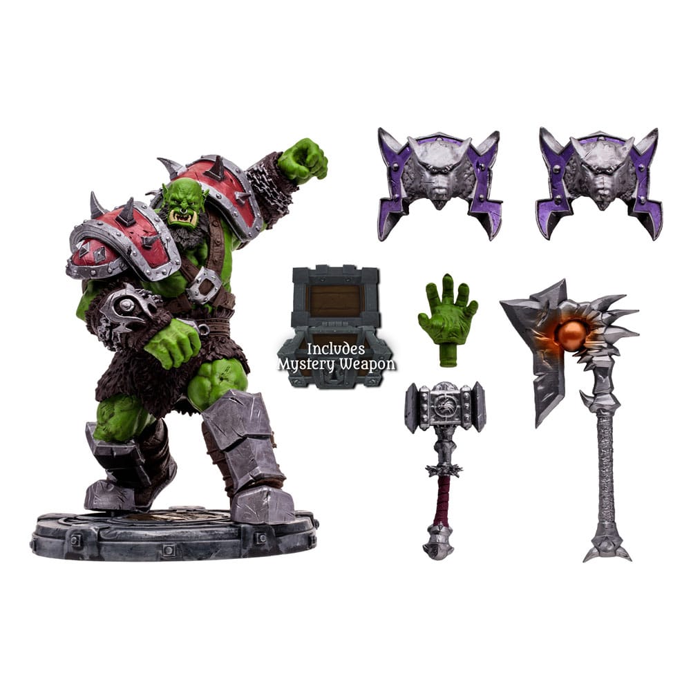 World of Warcraft Actionfigur Orc: Shaman / Warrior 15 cm - Smalltinytoystore