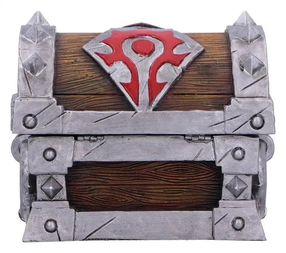 World of Warcraft Aufbewahrungsbox Treasure Chest Horde War 11 cm