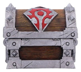 World of Warcraft Aufbewahrungsbox Treasure Chest Horde War 11 cm