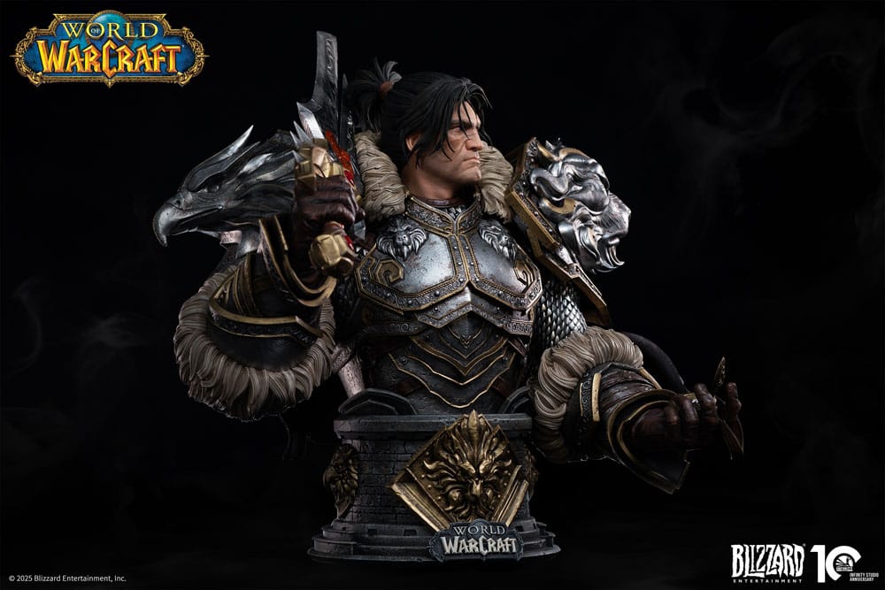 World of Warcraft Büste 1/3 Varian Wrynn 46 cm - Smalltinytoystore