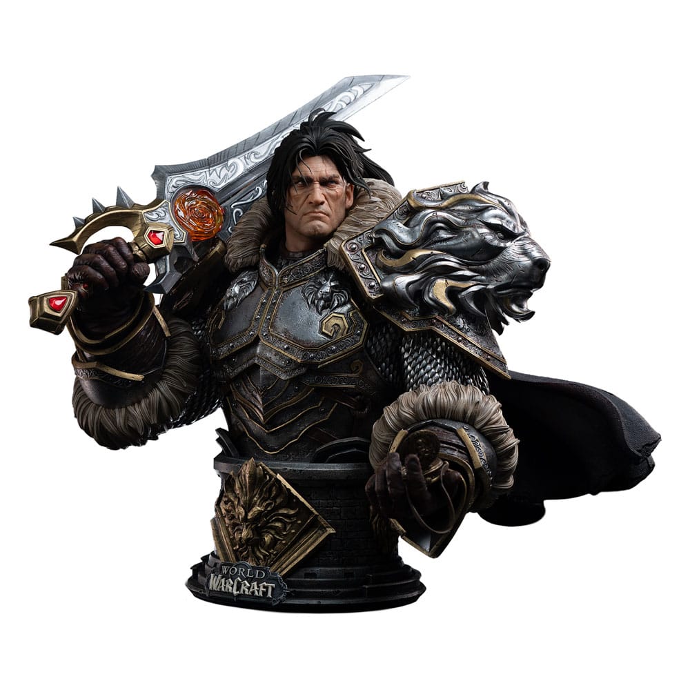 World of Warcraft Büste 1/3 Varian Wrynn 46 cm - Smalltinytoystore