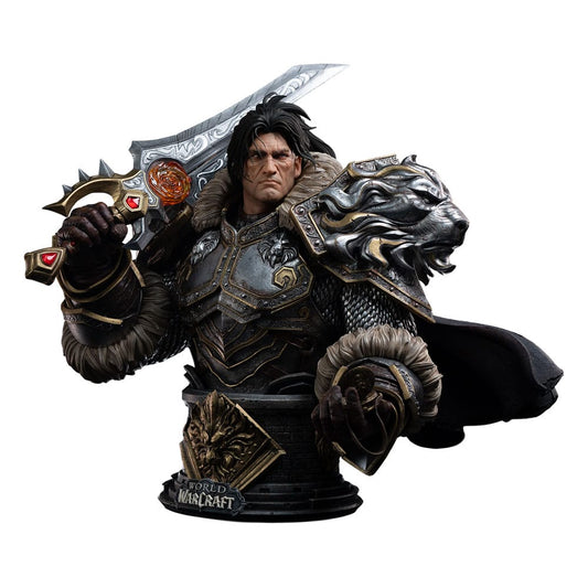 World of Warcraft Büste 1/3 Varian Wrynn 46 cm - Smalltinytoystore