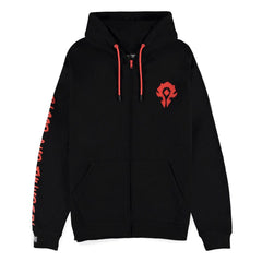 World of Warcraft Kapuzenjacke mit Reißverschluß Blood & Thunder Größe M - Smalltinytoystore
