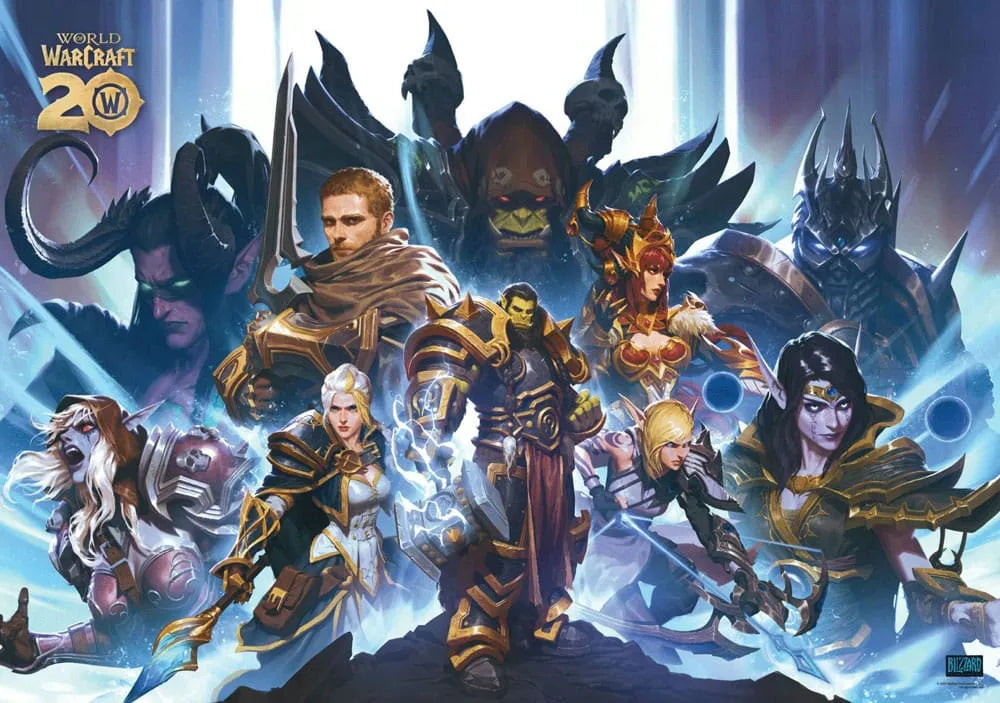 World of Warcraft Puzzle 20th Anniversary (1000 Teile) - Smalltinytoystore