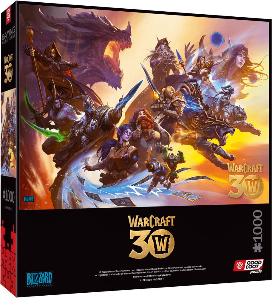 World of Warcraft Puzzle 30th Anniversary (1000 Teile) - Smalltinytoystore