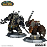 World of Warcraft PVC Statuen 2er-Pack 1/12 Dwarf Hunter Beast Master & Pandaren Monk (Gold Label) 15 cm - Smalltinytoystore
