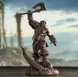World of Warcraft Statue 1/10 Bronze Coloured Edition Grommash Hellscream 31 cm - Smalltinytoystore