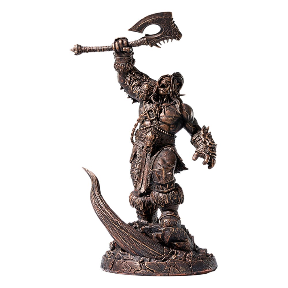World of Warcraft Statue 1/10 Bronze Coloured Edition Grommash Hellscream 31 cm - Smalltinytoystore